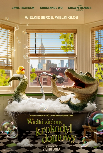 Wielki_zielony_krokodyl_domowy_plakat_online